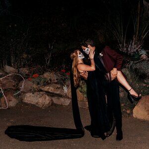 Black English Net Bridal Wedding Veil